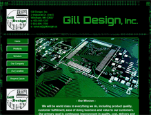 Tablet Screenshot of gilldesign.us